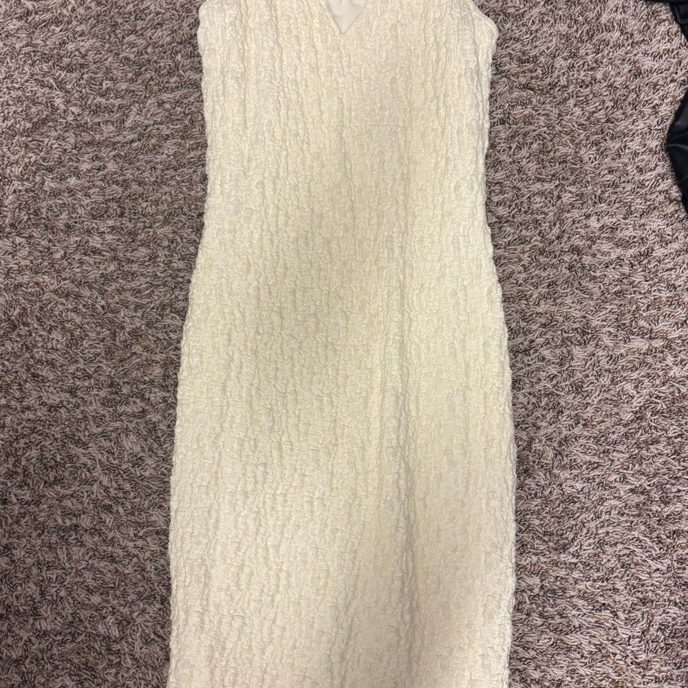 a new day Cream Textured Maxi Dress